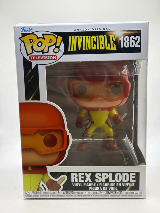 Funko POP! Television Invincible #1862 Rex Splode Vinyl Figure