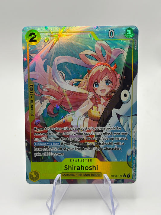 One Piece TCG - Shirahoshi Alt Art - OP12-102 - Legacy of the Master - English FRENLY BRICKS - Open 7 Days
