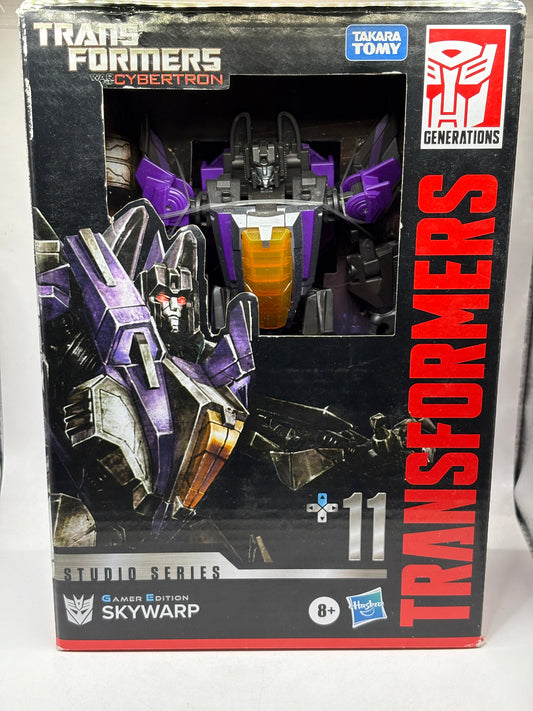 Transformers Generations Studio Series Skywarp Gamer Edition New FRENLY BRICKS - Open 7 Days