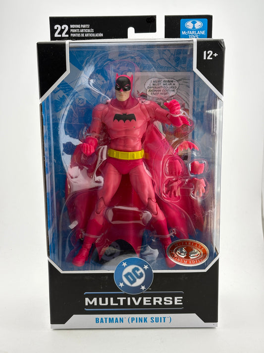 McFarlane DC Multiverse Platinum Edition - Batman (Pink Suit) New and Sealed FRENLY BRICKS - Open 7 Days