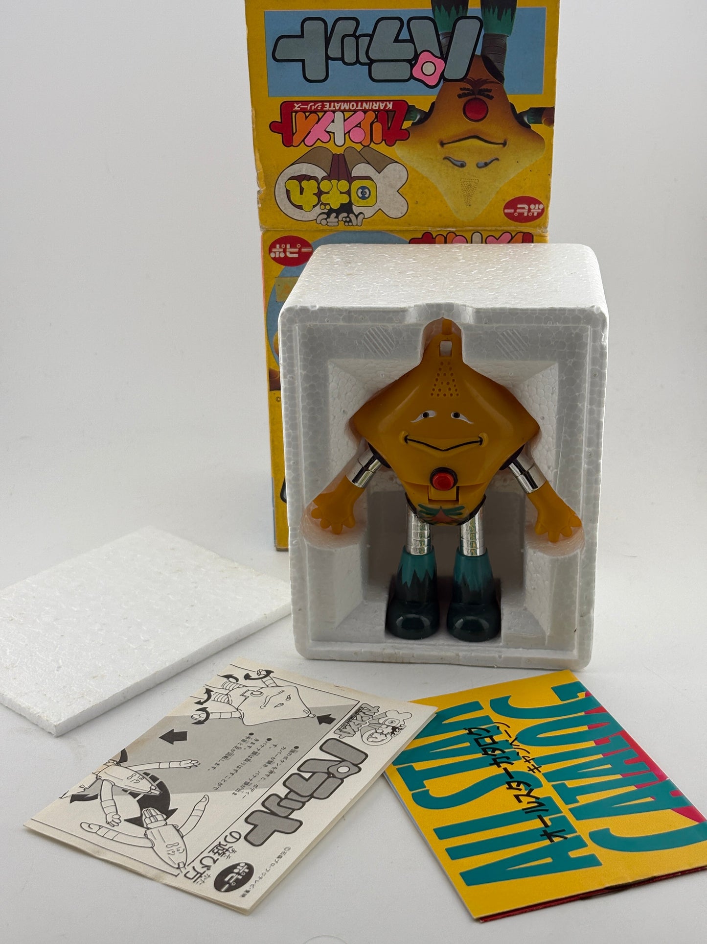 Batten Robomaru Karintomate PARATTO – Popy Japan 1983 NOS FRENLY BRICKS - Open 7 Days