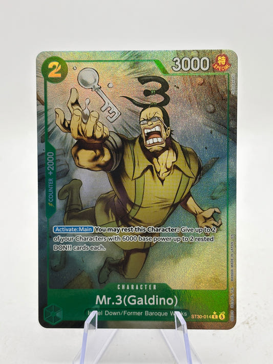 One Piece TCG - ST30 Mr.3 (Galdino) ST30-014 C* Alt Art NM