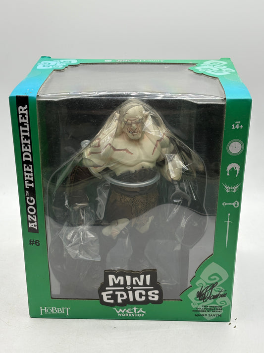 Weta Workshop Mini Epics - The Hobbit Trilogy - Azog the Defiler Limited Edition FRENLY BRICKS - Open 7 Days