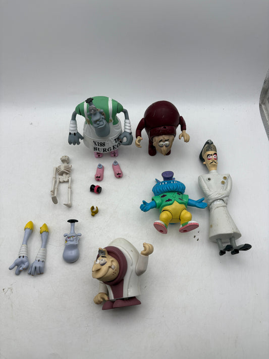 1998 Dreamworks Toonsylvania Loose Action Figure Lot + Accessories FRENLY BRICKS - Open 7 Days