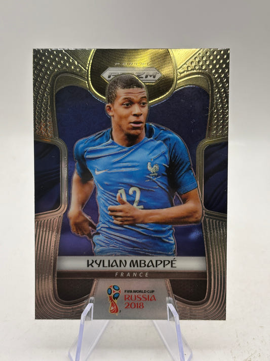2018 Panini Prizm World Cup Russia Kylian Mbappe RC #80 Rookie France