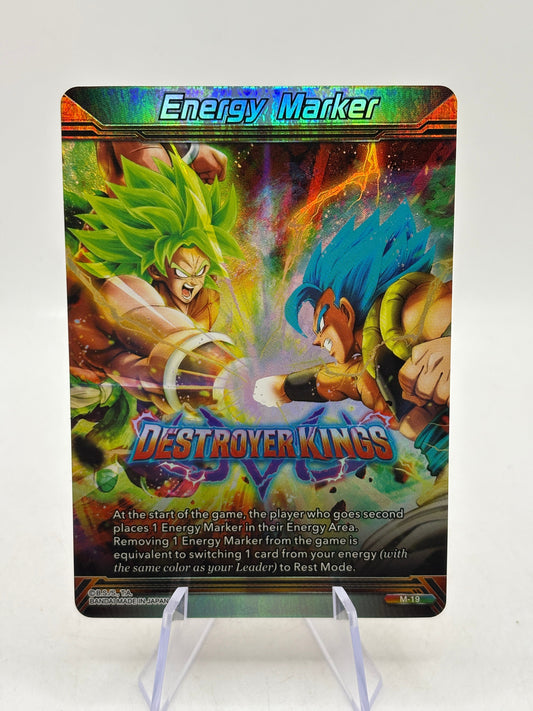 Dragon Ball Super Prismatic Clash Destroyer Kings Energy Marker #M-19 FRENLY BRICKS - Open 7 Days