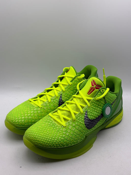 Nike Kobe 6 Protro Low Grinch Size 13 *(NO BOX) USED FRENLY BRICKS - Open 7 Days
