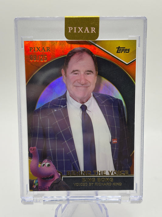 2025 Pixar Gold #BTV-RK Bing Bong Richard Kind Behind The Voice /25 Encased FRENLY BRICKS - Open 7 Days