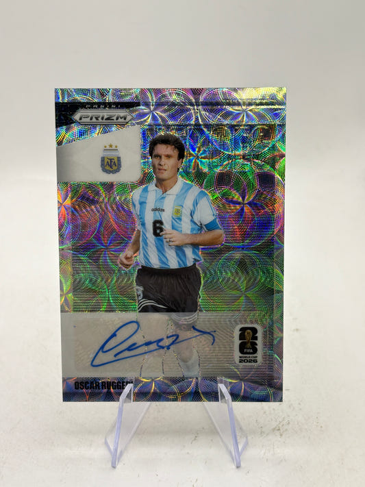 2026 Panini Prizm Fifa World Cup - #NH-OR Oscar Ruggeri Scope Auto