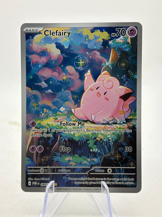 Pokemon TCG Perfect Order - Clefairy 094/088 Illustration Rare NM FRENLY BRICKS - Open 7 Days