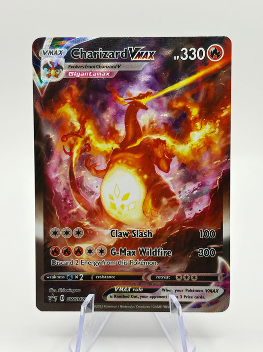 Pokemon TCG SWSH Promo - Charizard VMAX SWSH261 Black Star Promo Nm FRENLY BRICKS - Open 7 Days