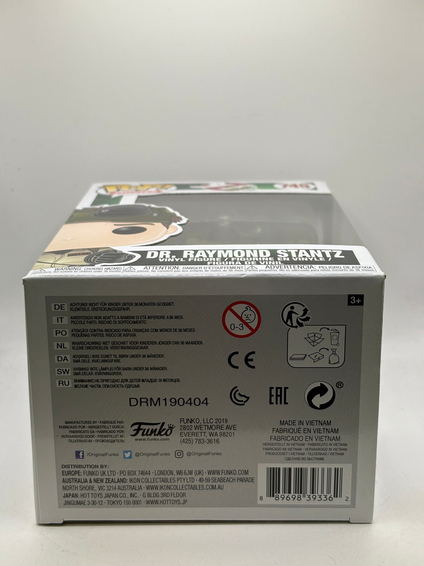 Funko POP! Movies Ghost Busters #745 Dr. Raymond Stantz Vinyl Figure