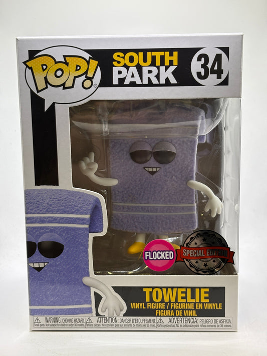 Funko POP! South Park #34 Towelie Flocked Special Edition