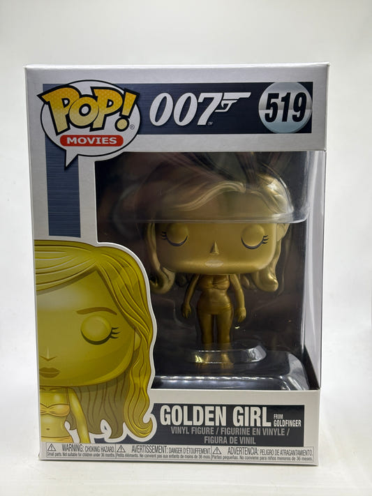 Funko POP! Movies 007 #519 Golden Girl From GoldFinger Vinyl Figure