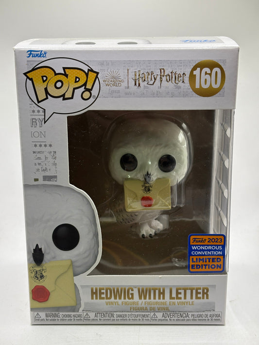 Funko Pop! Movies: Hedwig with Letter #160 Wondrous Convention Vinyl Figure FRENLY BRICKS - Open 7 Days