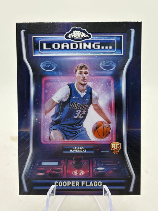 2025-26 Topps Chrome Loading Insert Cooper Flagg #LD-11 Mavericks NBA Rookie RC FRENLY BRICKS - Open 7 Days