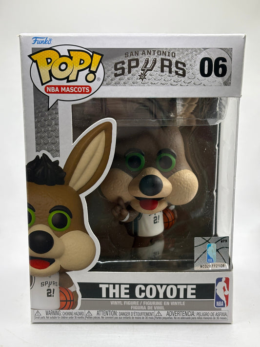 Funko POP! Nba Mascots San Antonio Spurs #06 The Coyote Vinyl Figure FRENLY BRICKS - Open 7 Days