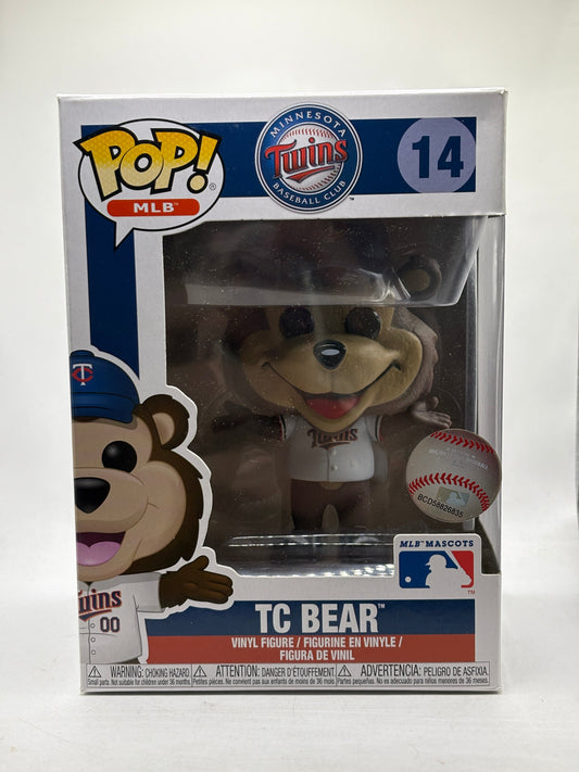 Funko POP! MLB Minnesota Twins #14 TC Bear Vinyl Figure FRENLY BRICKS - Open 7 Days