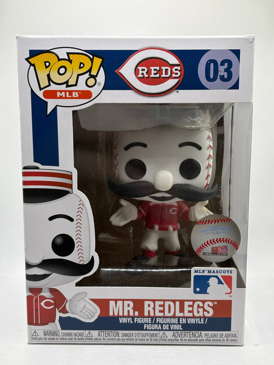 Funko POP! MLB Reds #03 Mr. Redlegs Vinyl Figure FRENLY BRICKS - Open 7 Days