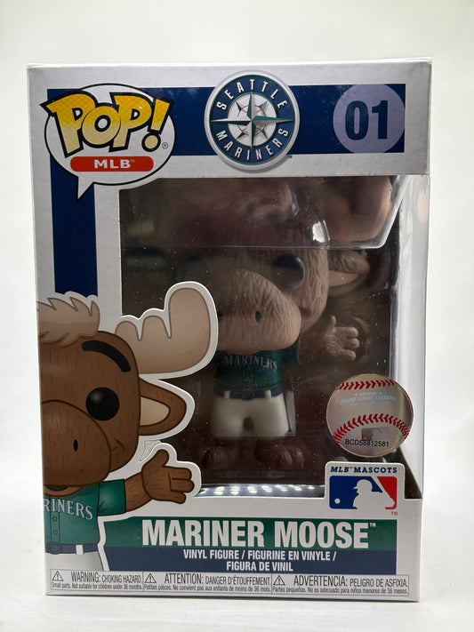 Funko POP! MLB Seattle Mariners #01 Mariner Moose Vinyl Figure FRENLY BRICKS - Open 7 Days