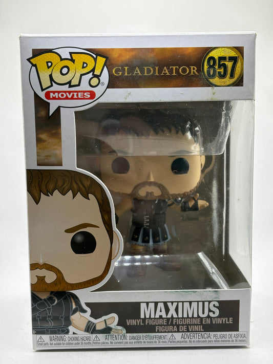 Funko POP! Movies Gladiator #857 Maximus Vinyl Figure * Box Damage* FRENLY BRICKS - Open 7 Days