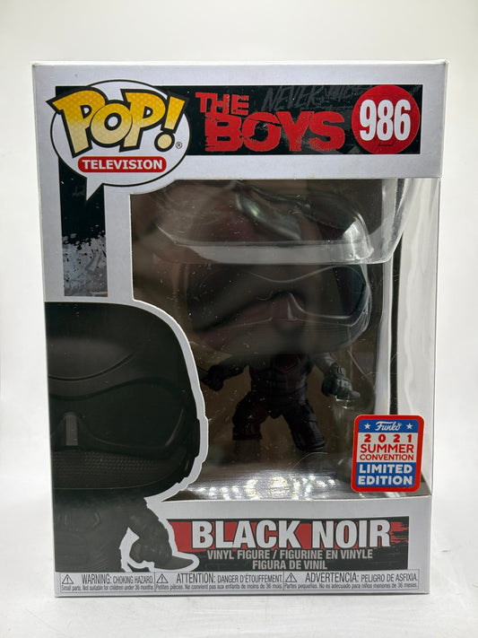 Funko POP! Television The Boys #986 Black Noir 2021 Summer FRENLY BRICKS - Open 7 Days