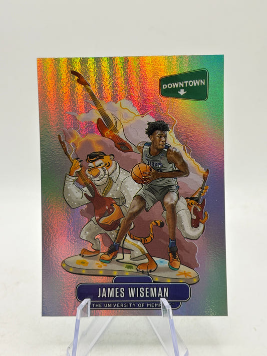 2020 Panini Chronicles Collegiate James Wiseman Rookie Downtown SP