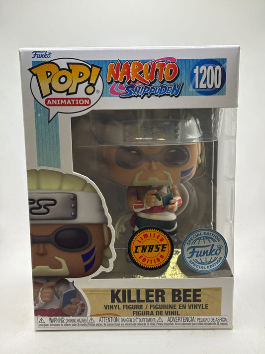 Funko POP! Animation Naruto #1200 Killer Bee Limited Chase Edition Vinyl Figure