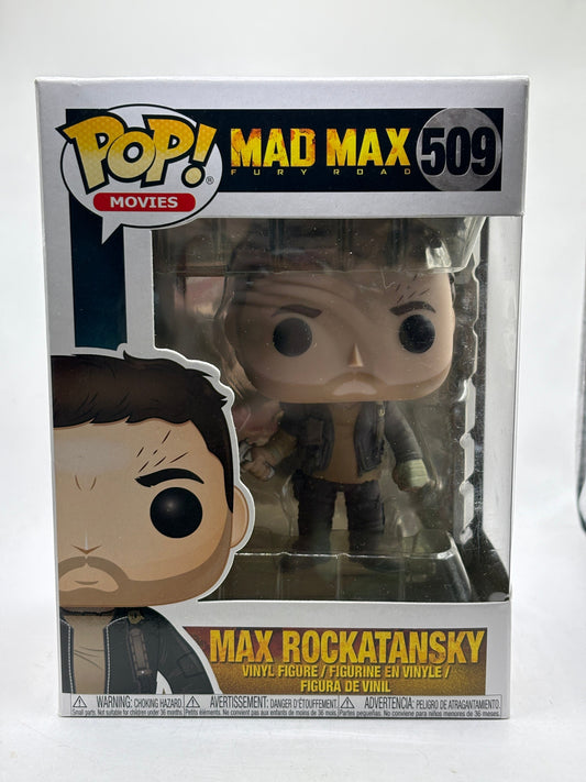 Funko POP! Movies Mad Max Fury Road #509 Max Rockatansky Vinyl Figure FRENLY BRICKS - Open 7 Days
