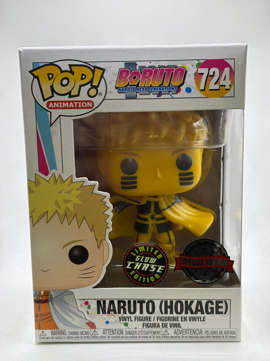 Funko POP! Animation Boruto #724 Naruto Hokage Limited Glow Chase