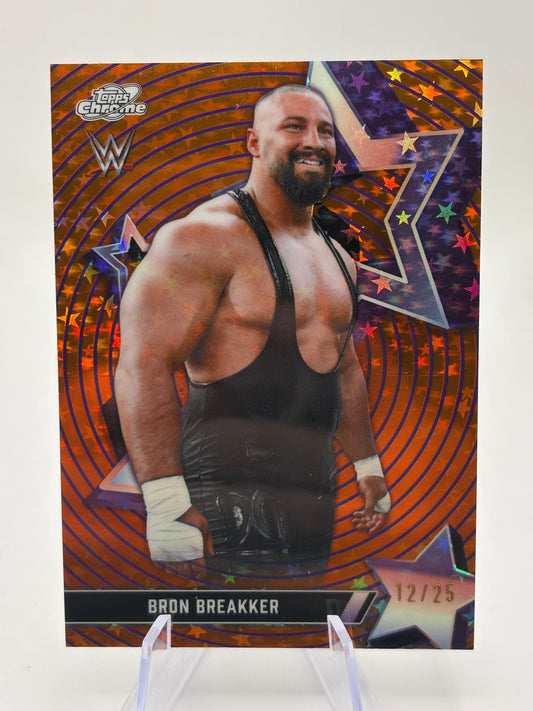 2026 Topps Chrome Cosmic BRON BREAKKER #SF-32 Orange Galactic /25 FRENLY BRICKS - Open 7 Days