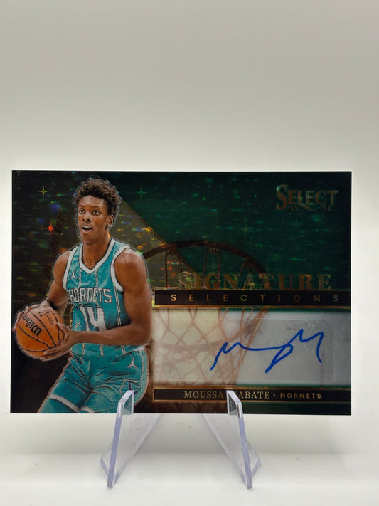 2024-25 Panini Select Moussa Diabate #SS-DIA Green Stars Prizm /49 FRENLY BRICKS - Open 7 Days