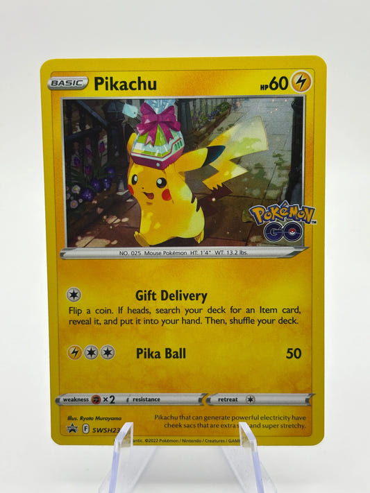 Pokémon TCG Sword Shield Promos - Pikachu SWSH234 Black Star Promo LP