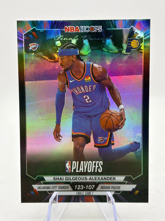 2025-26 Topps Hoops Finals Pursuit Shai Gilgeous-Alexander #FP-86 SP FRENLY BRICKS - Open 7 Days