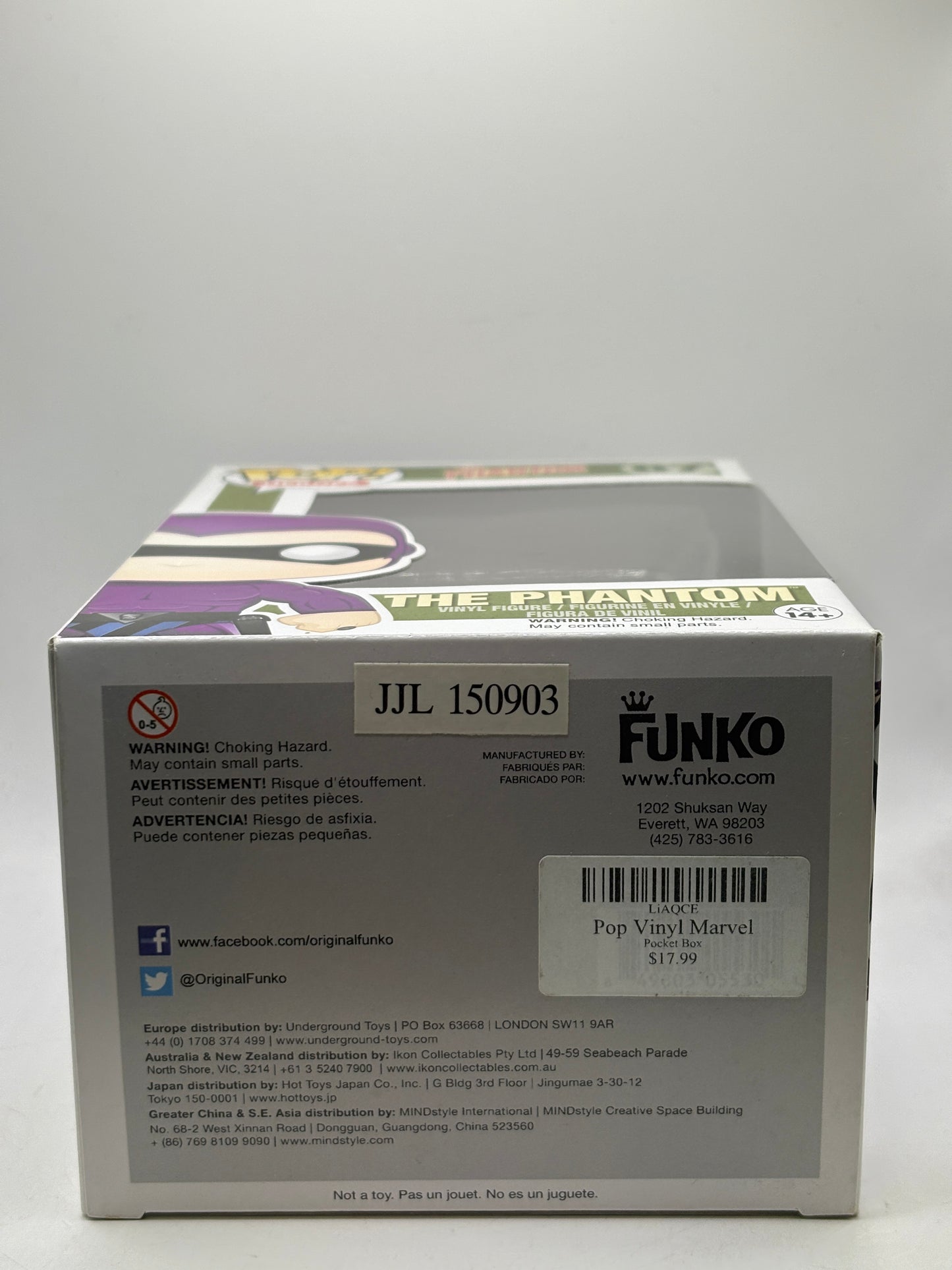Funko POP! Heroes The Phantom #67 The Phantom Vinyl Figure