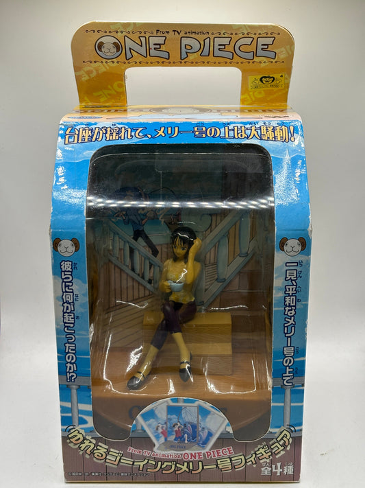 One Piece Swaying Going Merry Figure Robin Sealed FRENLY BRICKS - Open 7 Days