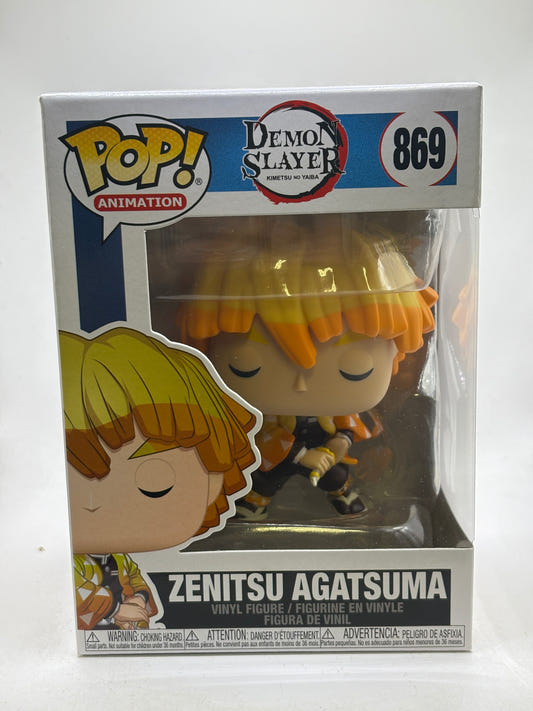 Funko POP! Animation Demon Slayer #869 Zenitsu Agatsuma Vinyl Figure