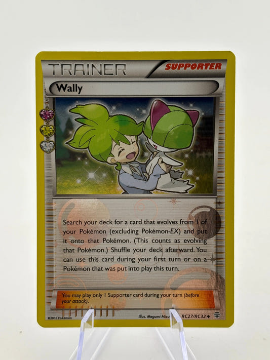 Pokemon TCG Generations Radiant Collection - Wally RC27/RC32 Reverse Holo LP (1) FRENLY BRICKS - Open 7 Days