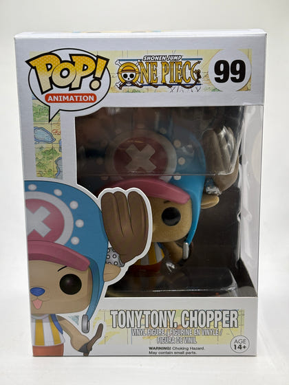 Funko Pop! One Piece Tony Tony Chopper #99 2016 Funimation Flocked JJL 160504