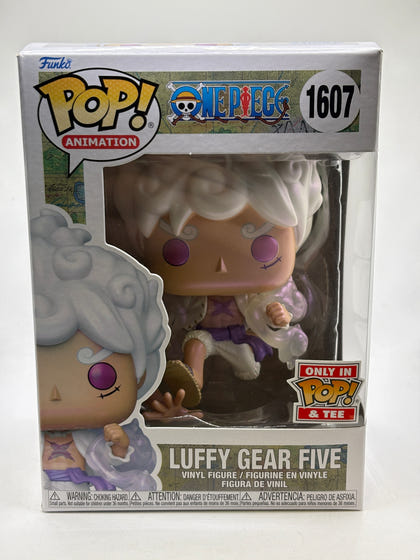Funko Pop Luffy Gear Five #1607 Pop & Tee Exclusive One Piece