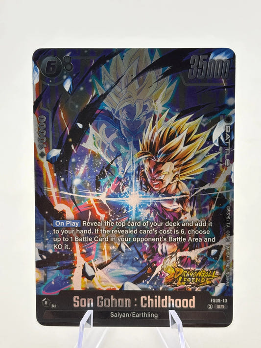 Dragon Ball Super Fusion World - Son Gohan : Childhood FS09-10 SR FRENLY BRICKS - Open 7 Days