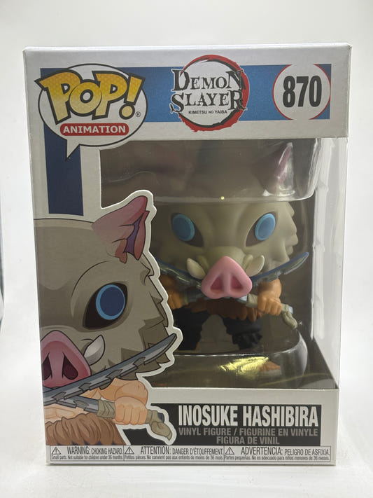 Funko POP! Animation Demon Slayer #870 Inosuke Hashibira Vinyl Figure