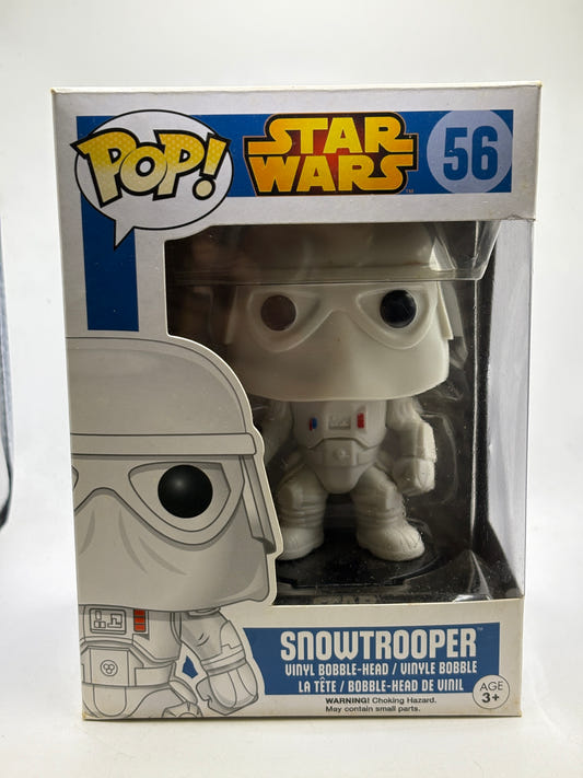 Funko POP! Star Wars #56 Snowtrooper Vinyl Bobble-Head Blue Box