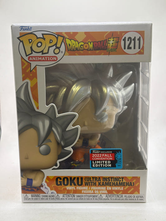 Funko POP! Animation Dragon Ball Super #1211 Goku UI Kamehameha 2022 Vinyl Figure