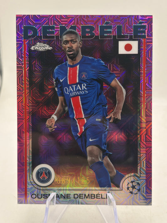 2025 Topps UEFA Champions League - Ousmane Dembele #109 /125 FRENLY BRICKS - Open 7 Days