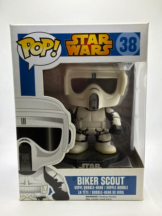 Funko POP! Star Wars #38 Biker Scout Vinyl Bobble-Head