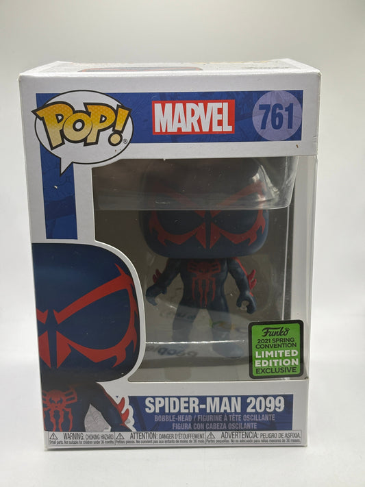 Funko POP! Marvel #761 Spider-Man 2099 2021 Spring Con Limited FRENLY BRICKS - Open 7 Days