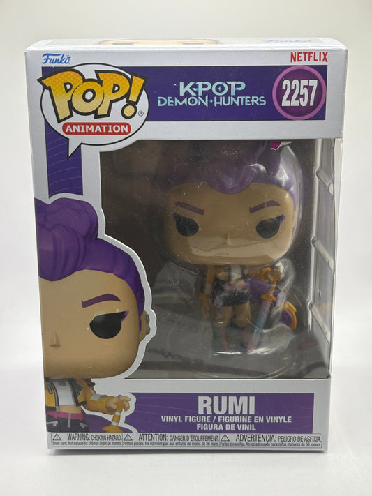 Funko POP! Animation K-Pop Demon Hunters #2257 Rumi Vinyl Figure FRENLY BRICKS - Open 7 Days