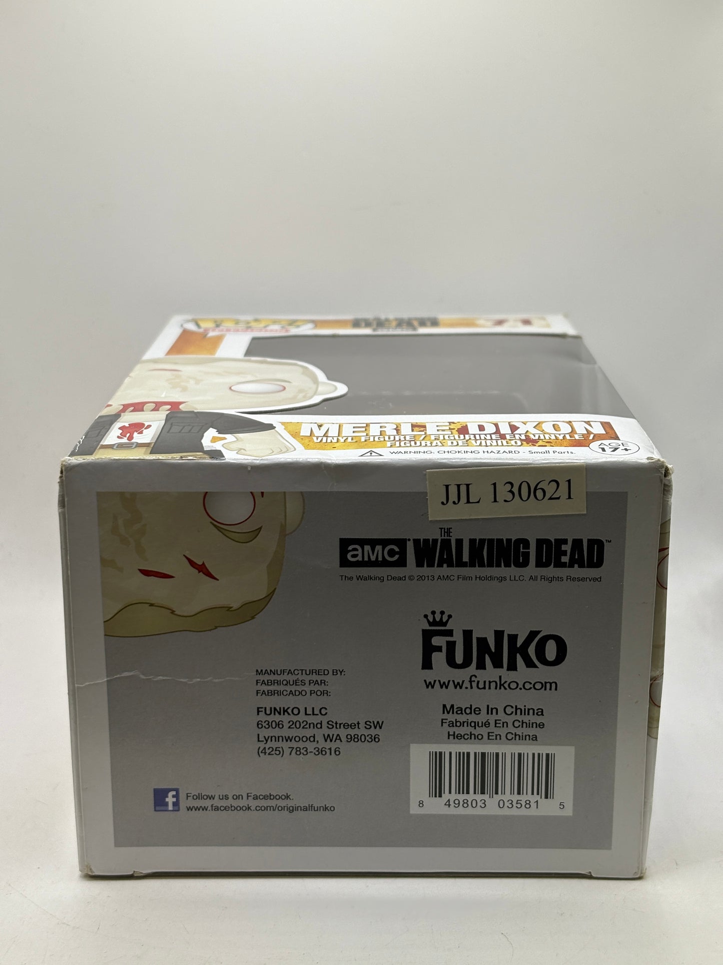 Funko POP! Television The Walking Dead #71 Merle Dixon Vinyl Figure DMG