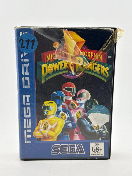 Sega Mega Drive Mighty Morphin Power Rangers Game FRENLY BRICKS - Open 7 Days